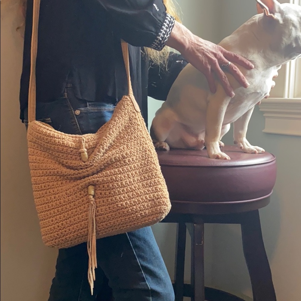 Lucky Brand woven purse